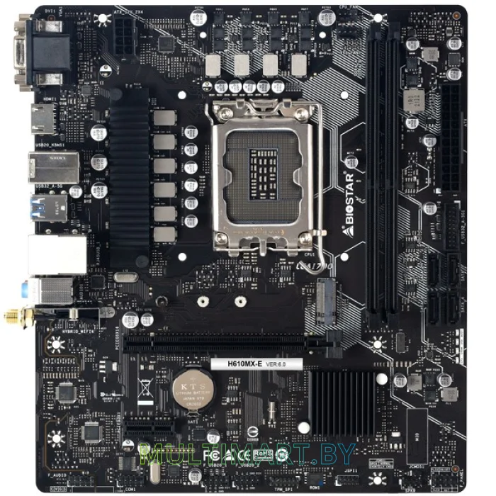 Материнская плата BIOSTAR H610MX-E Ver. 6.0